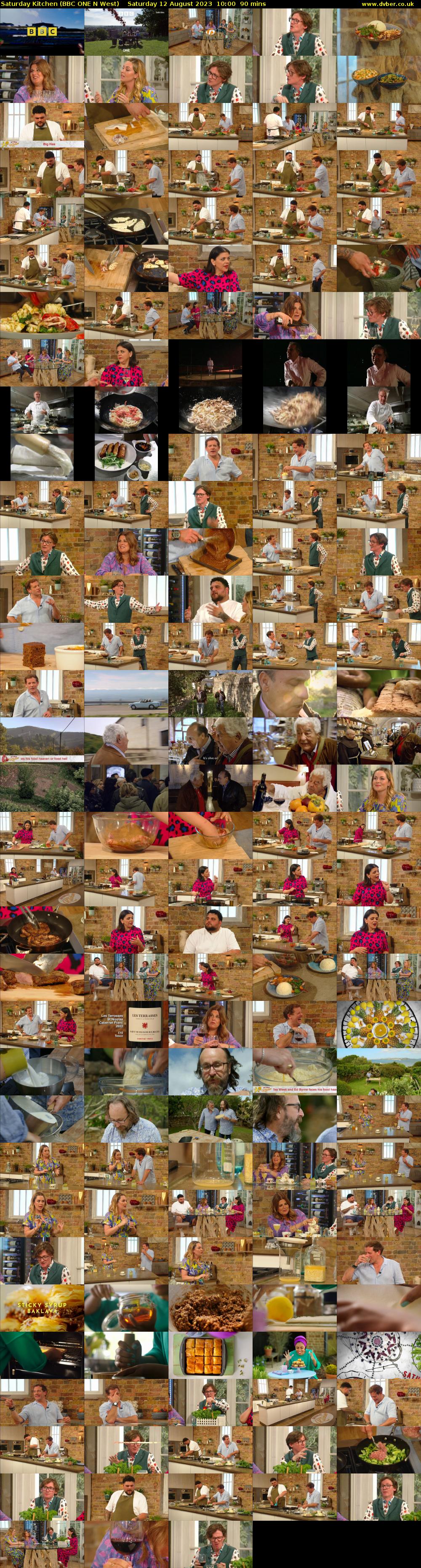 Saturday Kitchen (BBC ONE N West) Saturday 12 August 2023 10:00 - 11:30