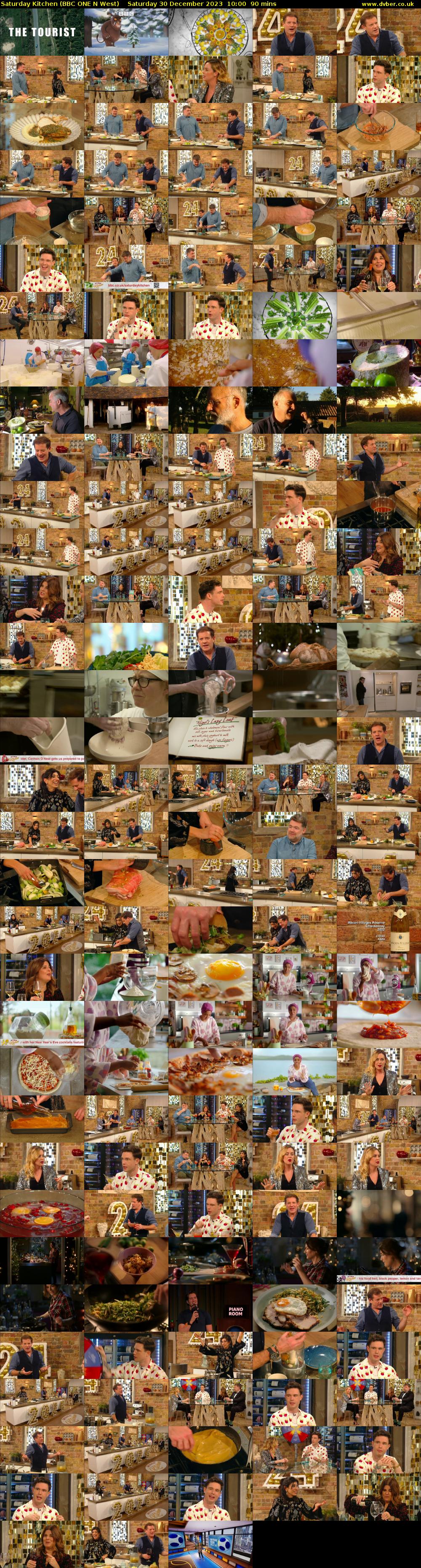 Saturday Kitchen (BBC ONE N West) Saturday 30 December 2023 10:00 - 11:30