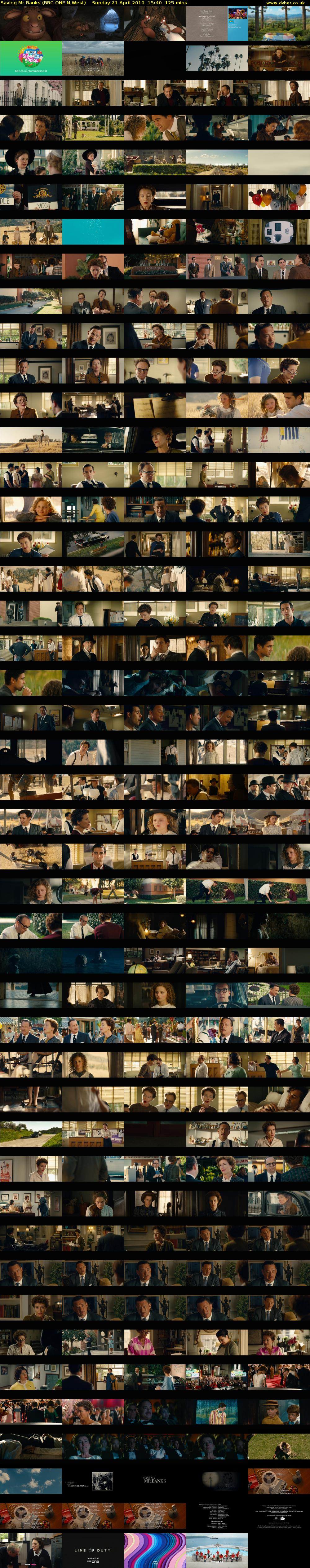 Saving Mr Banks (BBC ONE N West) Sunday 21 April 2019 15:40 - 17:45