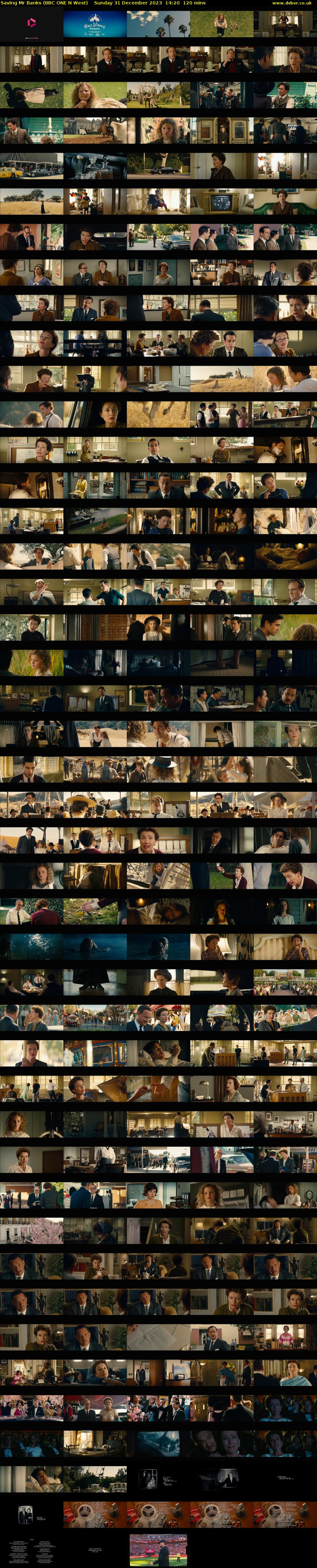 Saving Mr Banks (BBC ONE N West) Sunday 31 December 2023 14:20 - 16:20