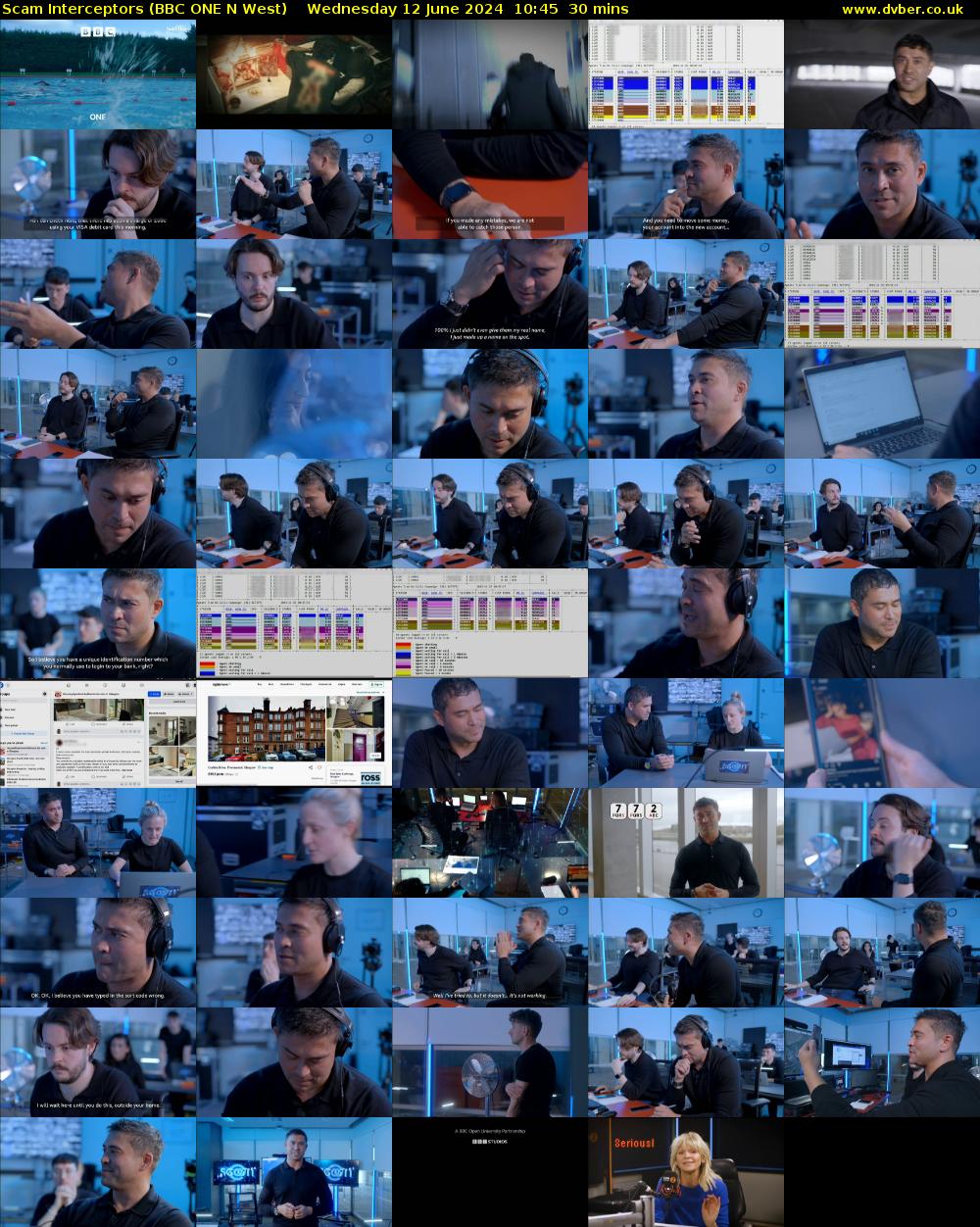 Scam Interceptors (BBC ONE N West) Wednesday 12 June 2024 10:45 - 11:15
