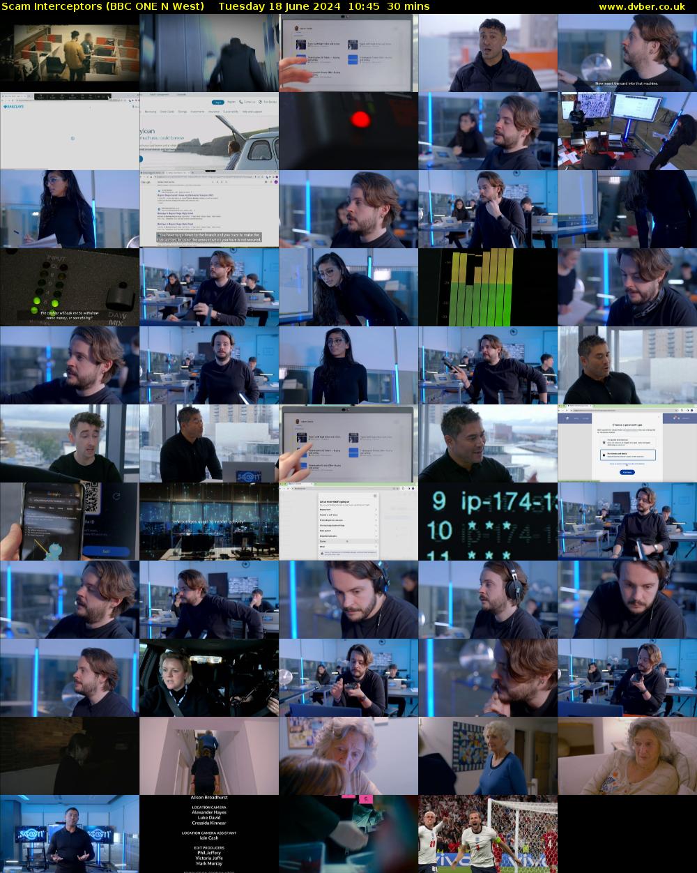 Scam Interceptors (BBC ONE N West) Tuesday 18 June 2024 10:45 - 11:15