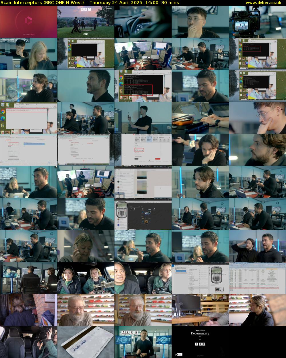 Scam Interceptors (BBC ONE N West) Thursday 24 April 2025 14:00 - 14:30