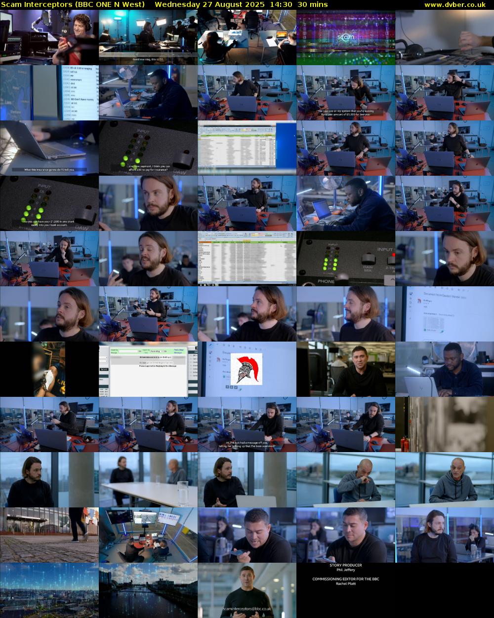 Scam Interceptors (BBC ONE N West) Wednesday 27 August 2025 14:30 - 15:00