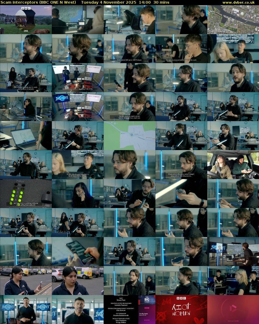 Scam Interceptors (BBC ONE N West) Tuesday 4 November 2025 14:00 - 14:30