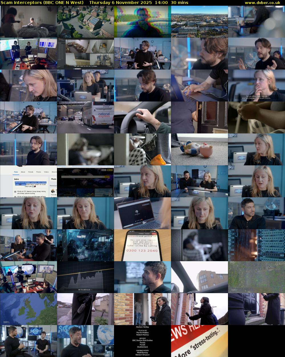 Scam Interceptors (BBC ONE N West) Thursday 6 November 2025 14:00 - 14:30