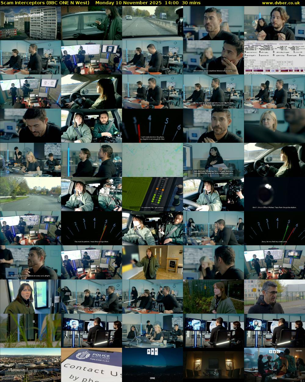 Scam Interceptors (BBC ONE N West) Monday 10 November 2025 14:00 - 14:30