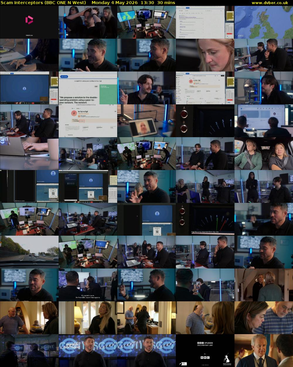 Scam Interceptors (BBC ONE N West) Monday 4 May 2026 13:30 - 14:00