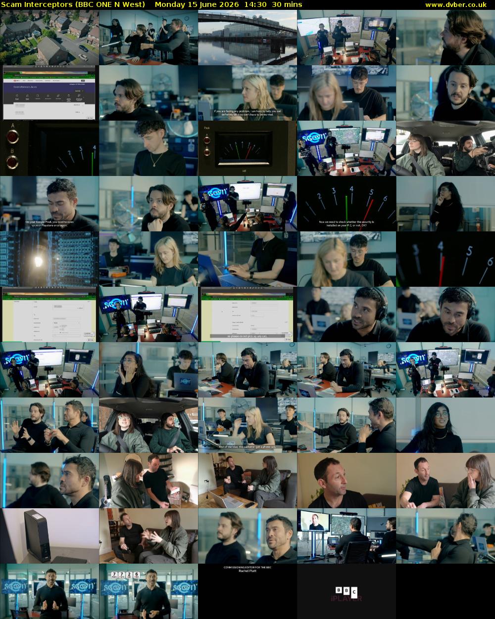 Scam Interceptors (BBC ONE N West) Monday 15 June 2026 14:30 - 15:00