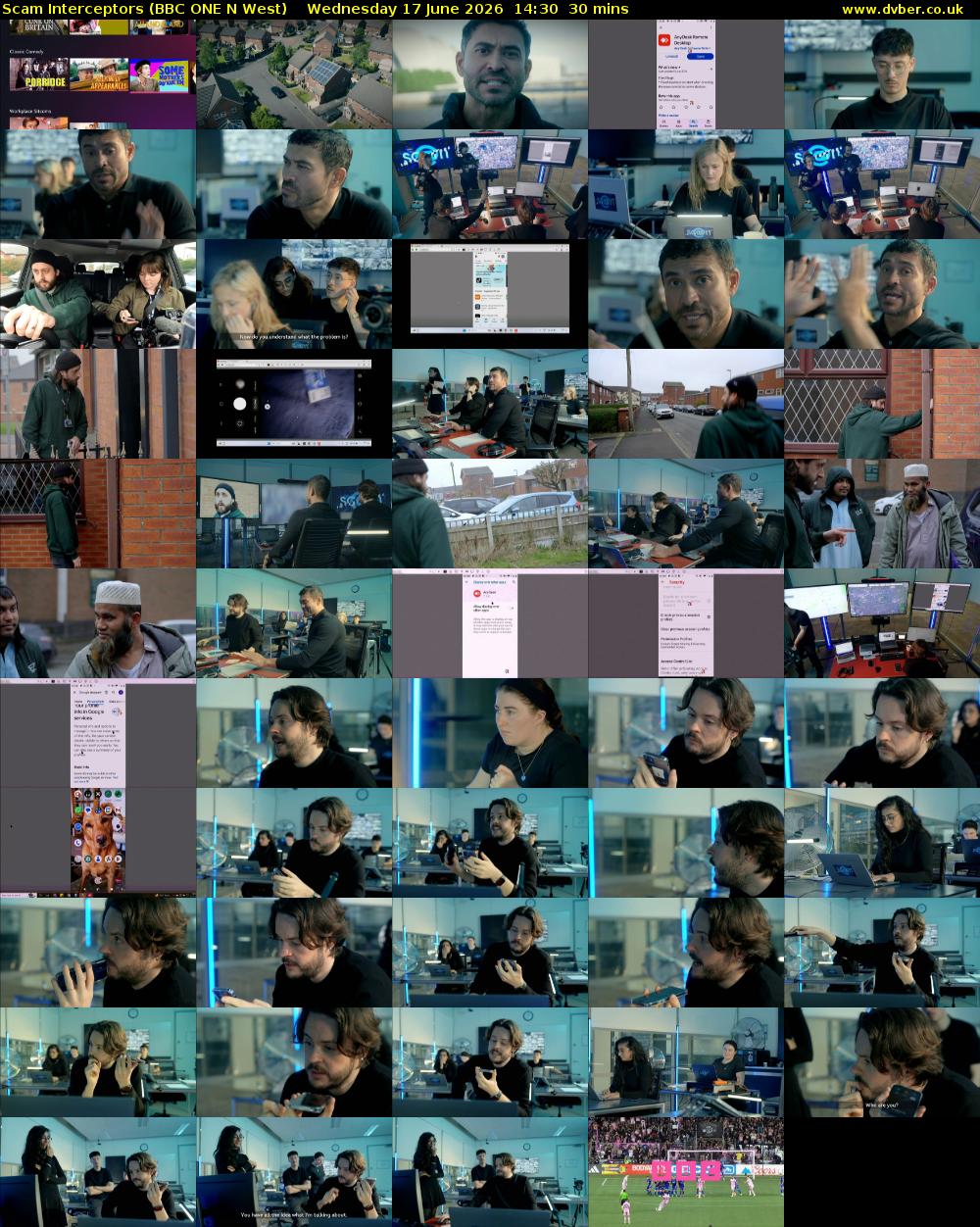Scam Interceptors (BBC ONE N West) Wednesday 17 June 2026 14:30 - 15:00