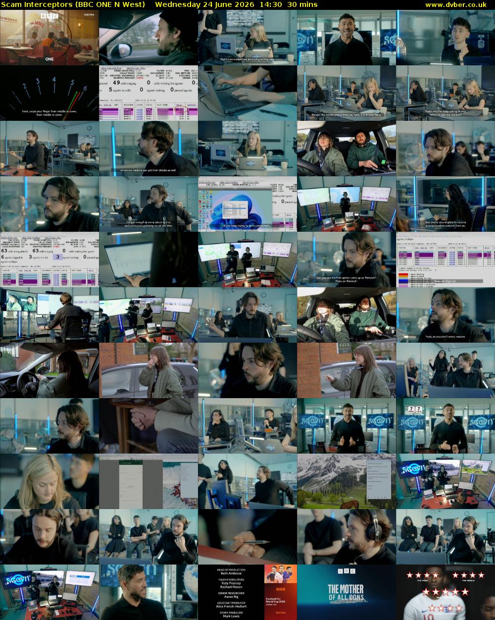 Scam Interceptors (BBC ONE N West) Wednesday 24 June 2026 14:30 - 15:00