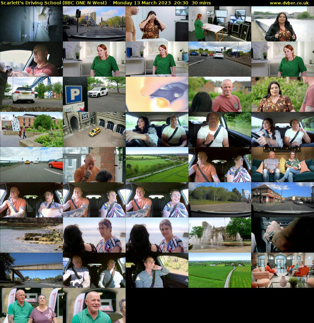 Scarlett's Driving School (BBC ONE N West) Monday 13 March 2023 20:30 - 21:00
