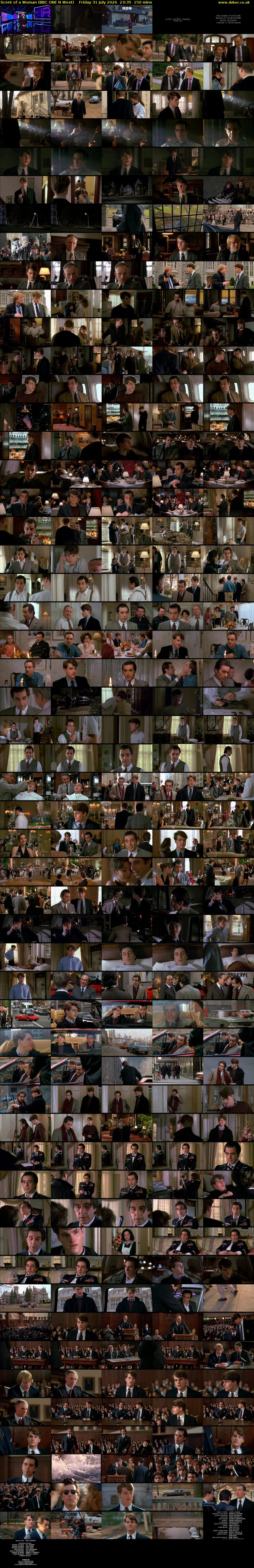 Scent of a Woman (BBC ONE N West) Friday 31 July 2026 23:35 - 02:05
