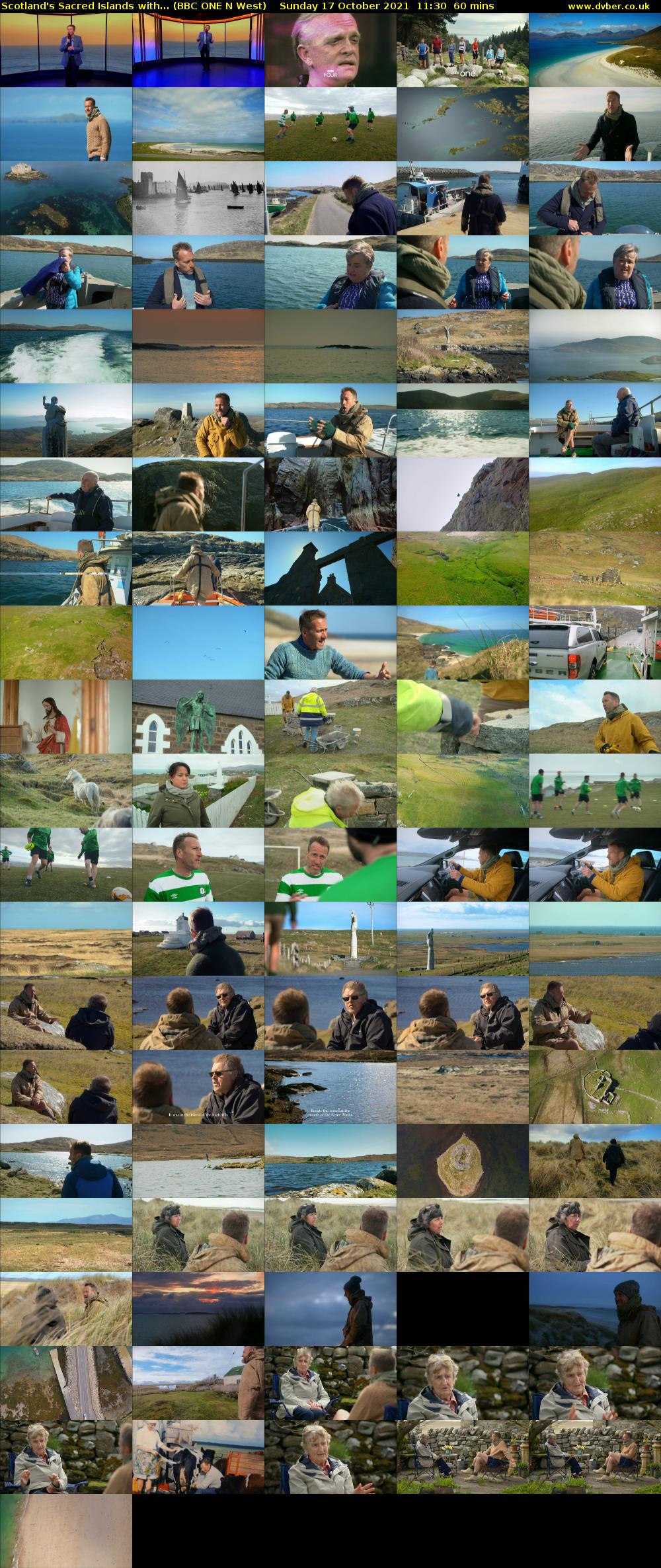 Scotland's Sacred Islands with... (BBC ONE N West) Sunday 17 October 2021 11:30 - 12:30