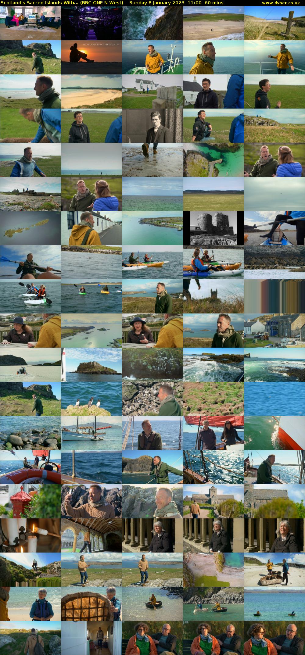 Scotland's Sacred Islands with... (BBC ONE N West) Sunday 8 January 2023 11:00 - 12:00