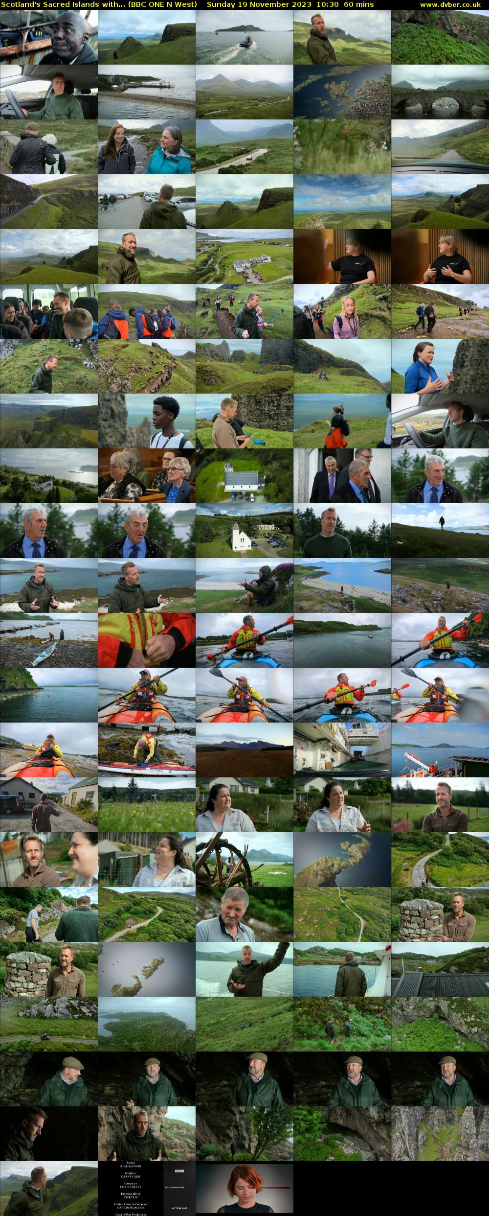 Scotland's Sacred Islands with... (BBC ONE N West) Sunday 19 November 2023 10:30 - 11:30