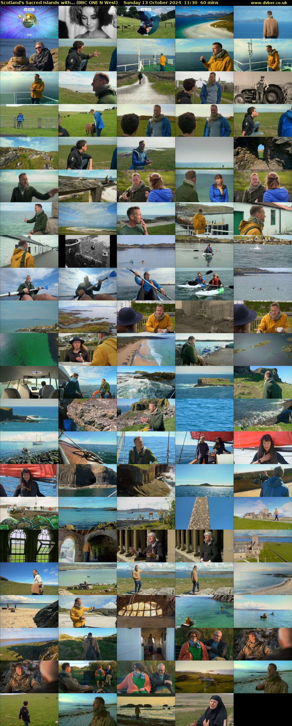 Scotland's Sacred Islands with... (BBC ONE N West) Sunday 13 October 2024 11:30 - 12:30