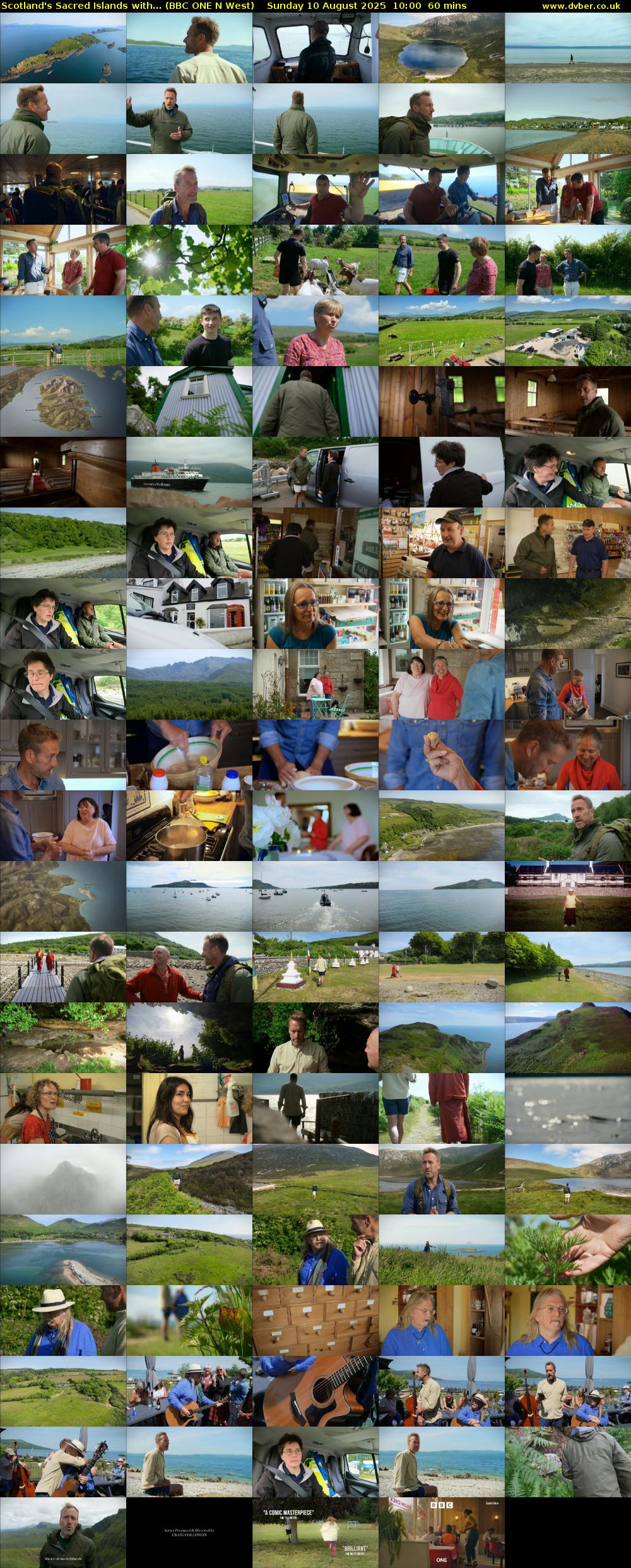 Scotland's Sacred Islands with... (BBC ONE N West) Sunday 10 August 2025 10:00 - 11:00