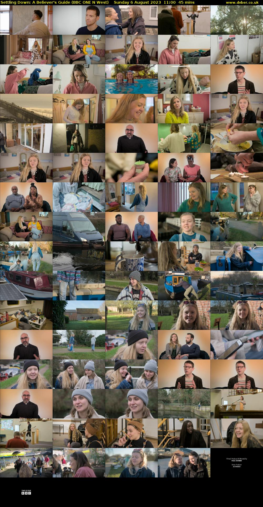 Settling Down: A Believer's Guide (BBC ONE N West) Sunday 6 August 2023 11:00 - 11:45