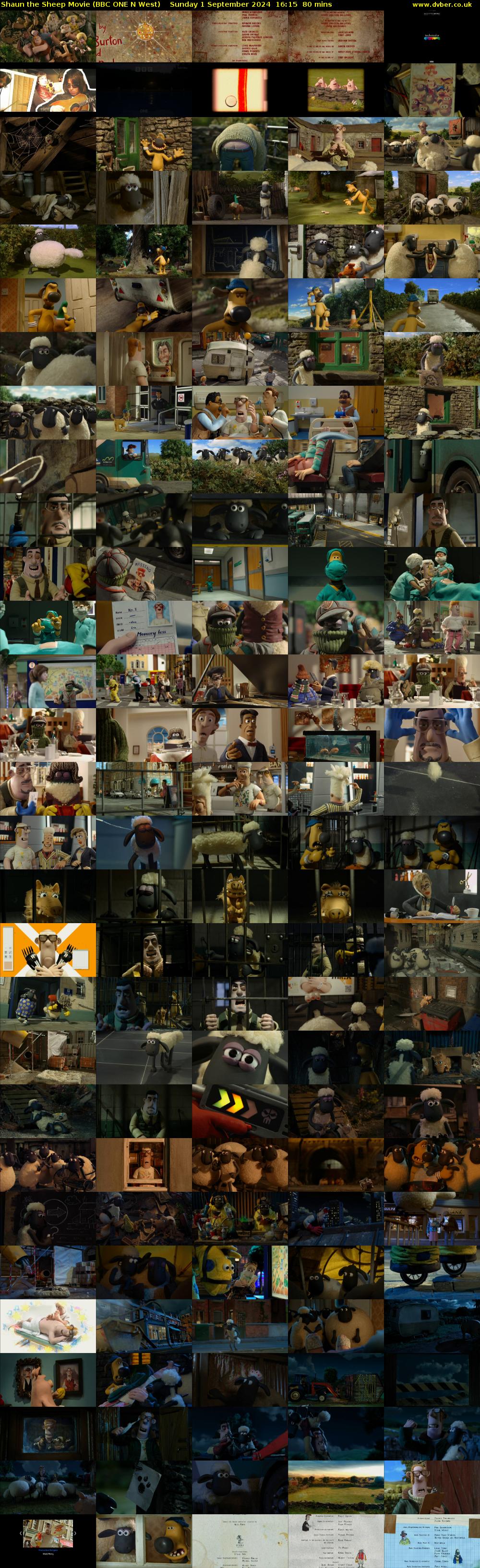 Shaun the Sheep Movie (BBC ONE N West) Sunday 1 September 2024 16:15 - 17:35