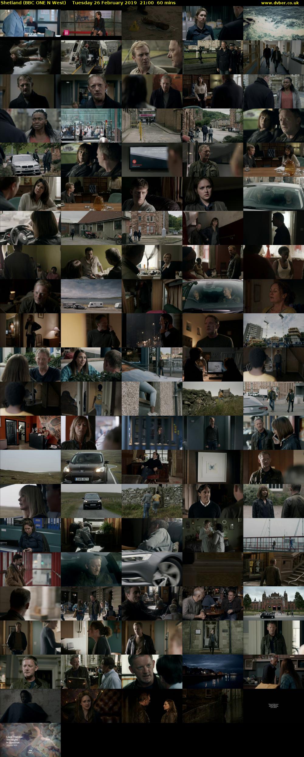 Shetland (BBC ONE N West) Tuesday 26 February 2019 21:00 - 22:00