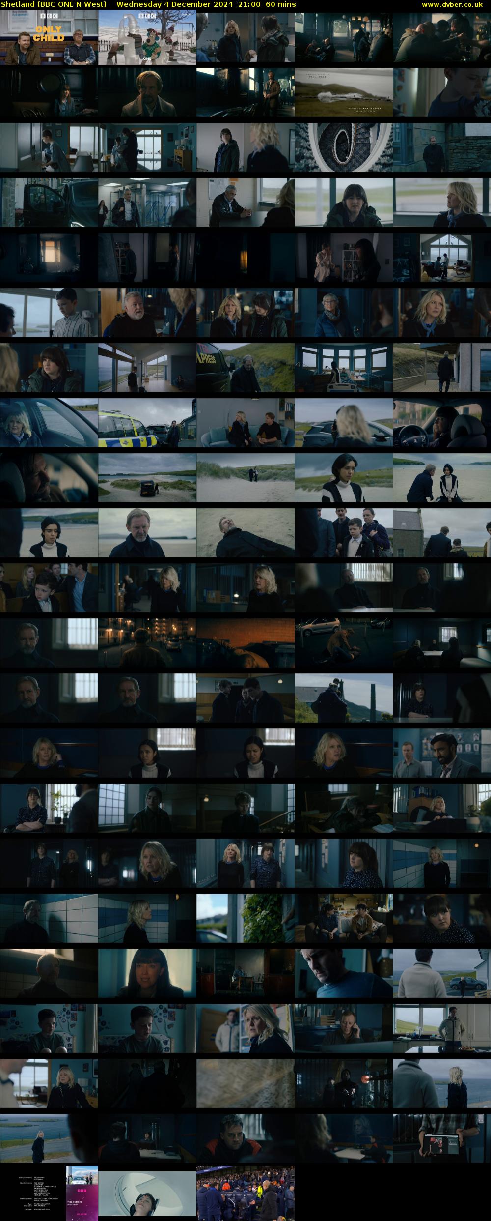 Shetland (BBC ONE N West) Wednesday 4 December 2024 21:00 - 22:00