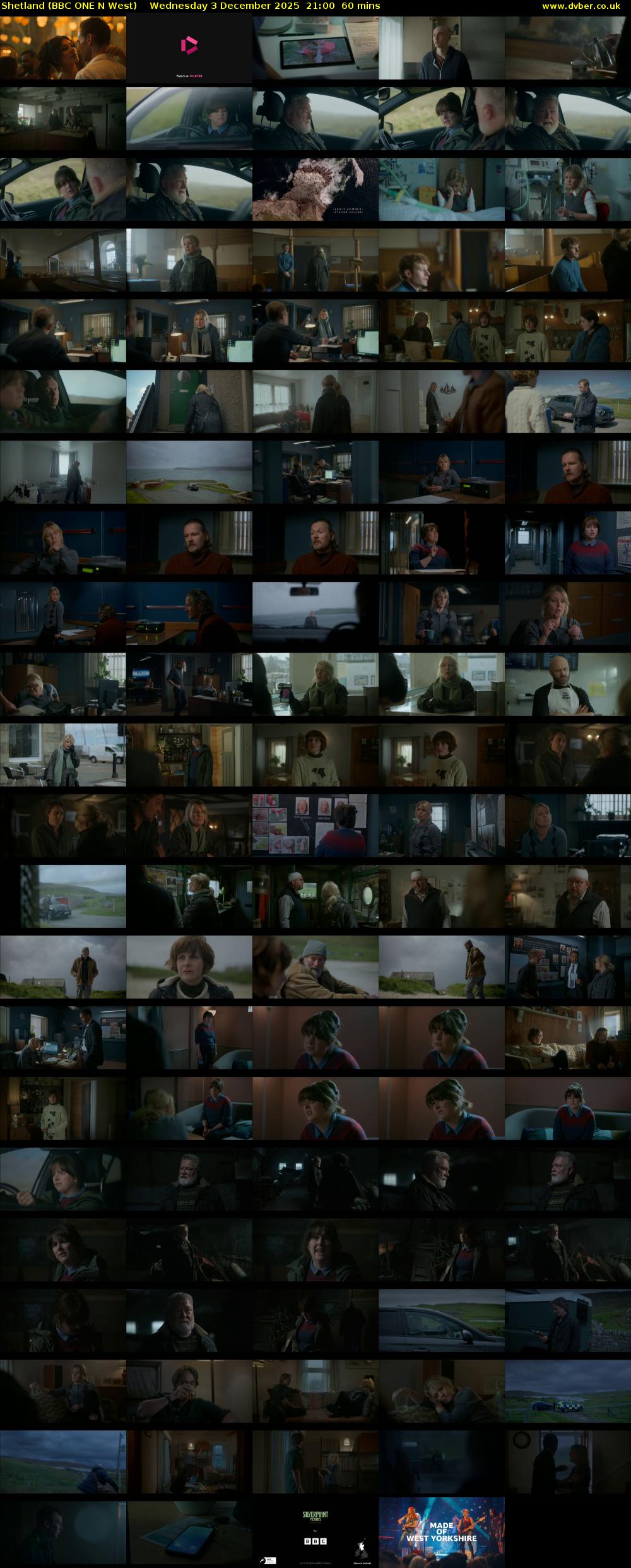 Shetland (BBC ONE N West) Wednesday 3 December 2025 21:00 - 22:00