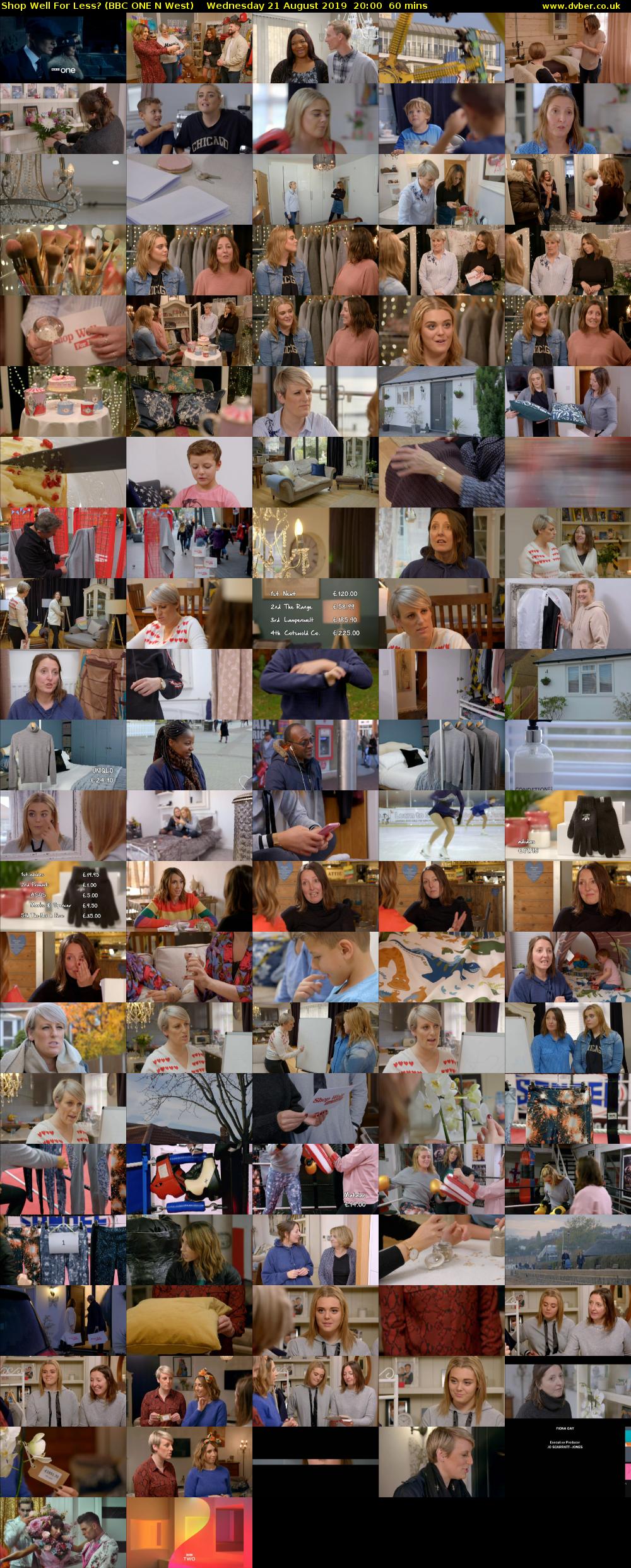 Shop Well for Less? (BBC ONE N West) Wednesday 21 August 2019 20:00 - 21:00