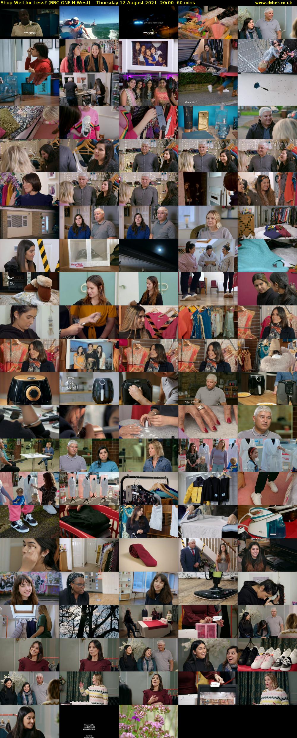 Shop Well for Less? (BBC ONE N West) Thursday 12 August 2021 20:00 - 21:00