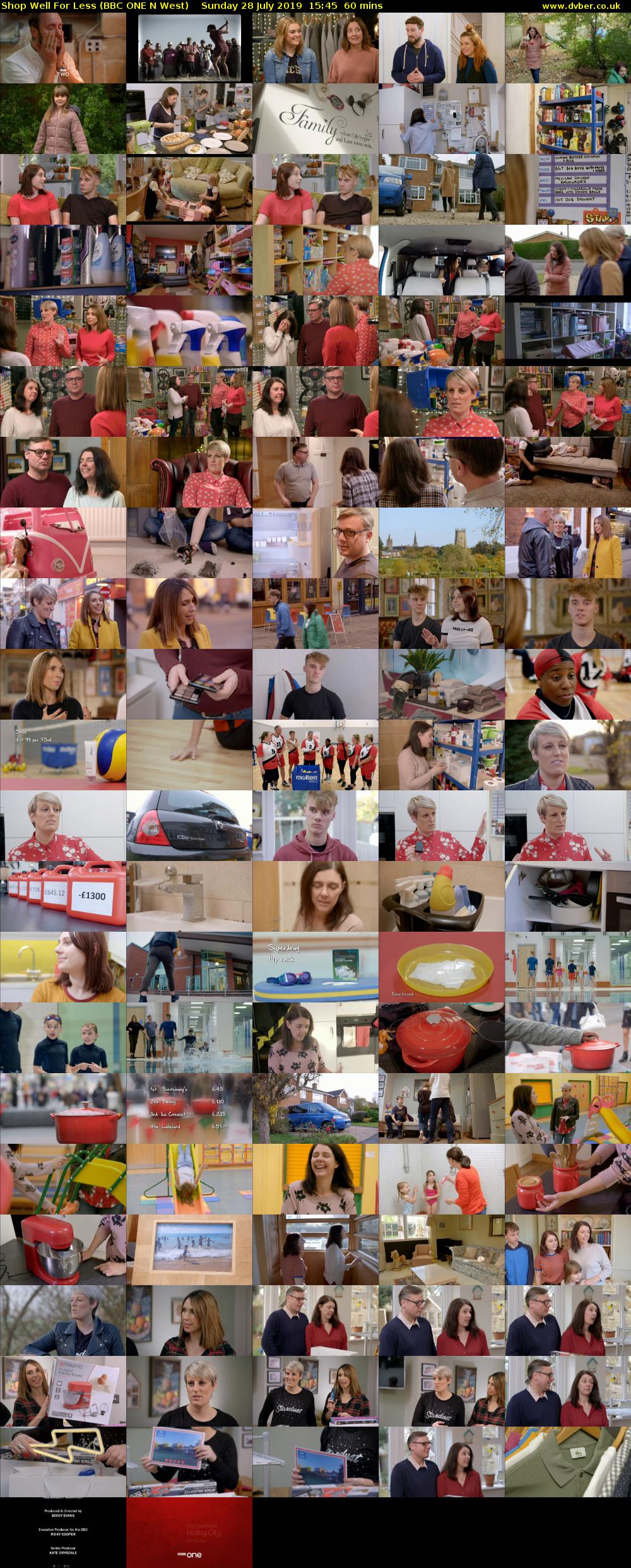 Shop Well for Less (BBC ONE N West) Sunday 28 July 2019 15:45 - 16:45