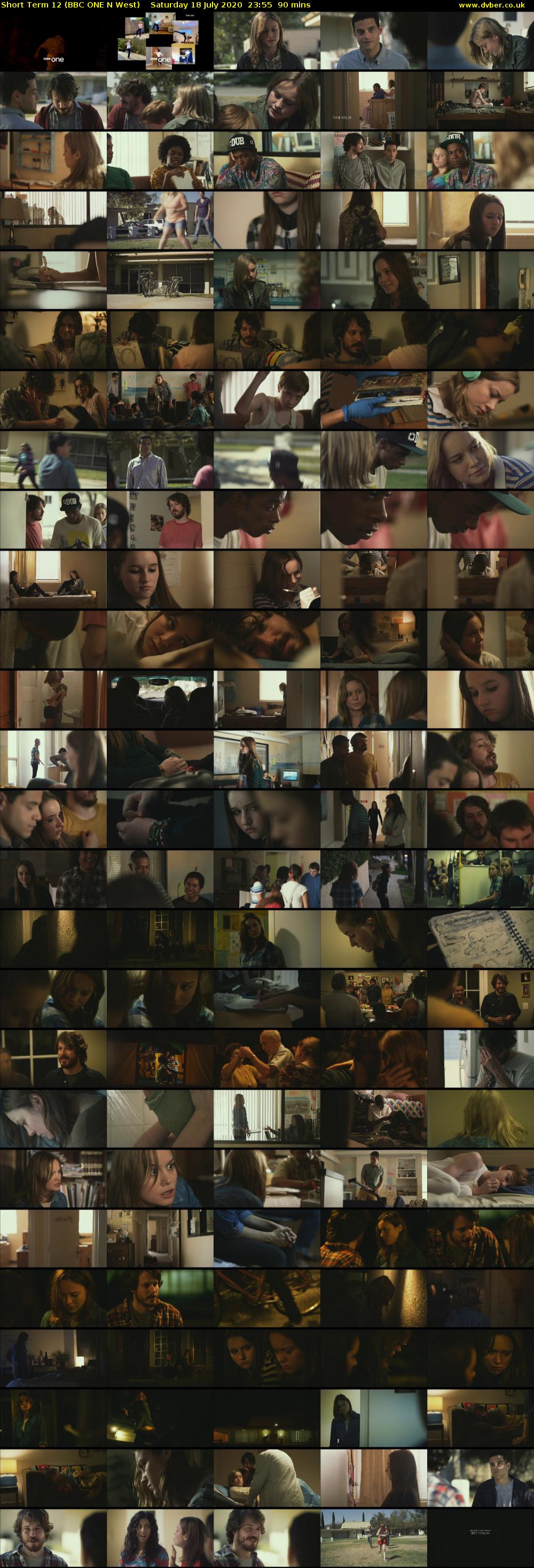 Short Term 12 (BBC ONE N West) Saturday 18 July 2020 23:55 - 01:25