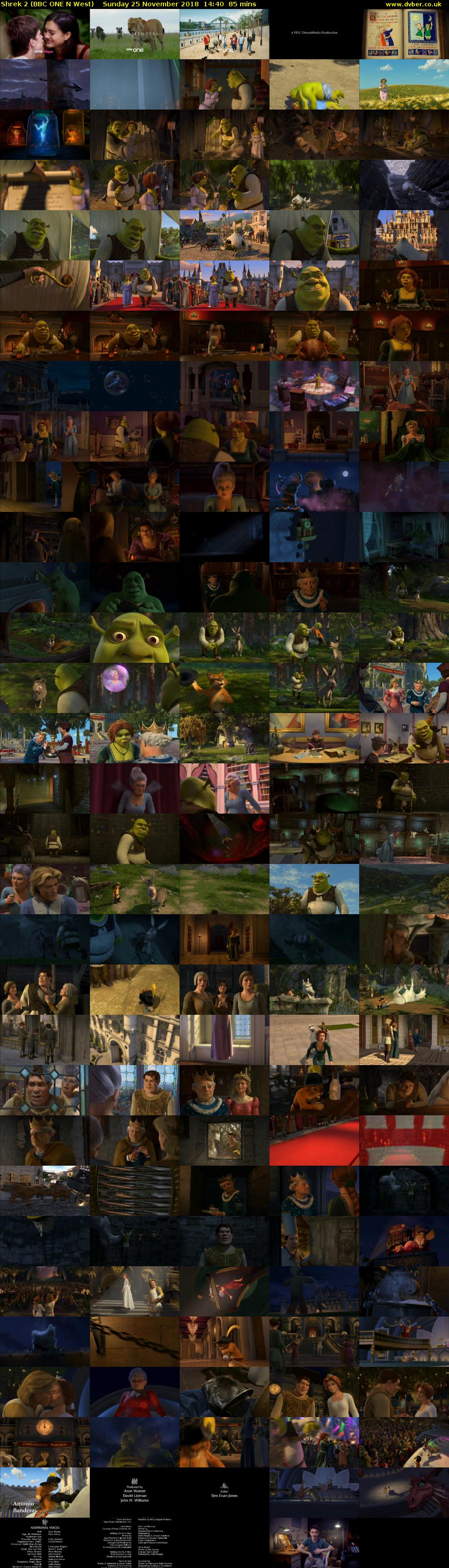 Shrek 2 (BBC ONE N West) Sunday 25 November 2018 14:40 - 16:05
