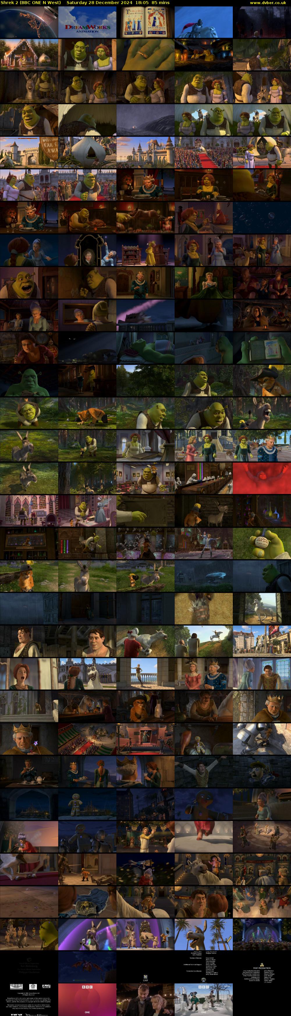 Shrek 2 (BBC ONE N West) Saturday 28 December 2024 18:05 - 19:30