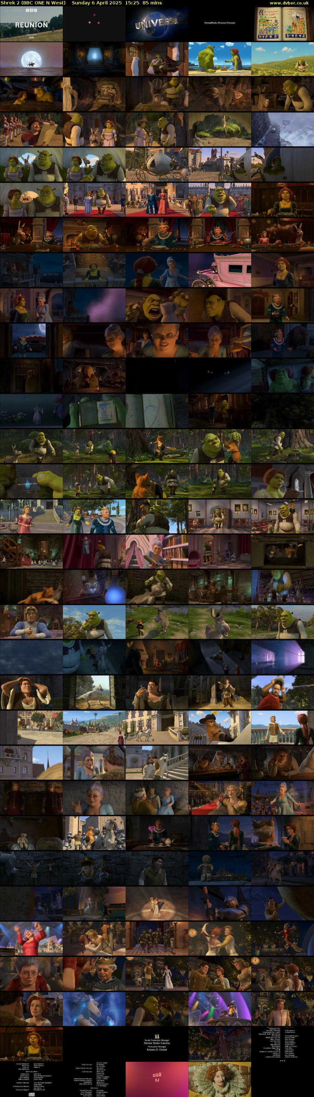 Shrek 2 (BBC ONE N West) Sunday 6 April 2025 15:25 - 16:50