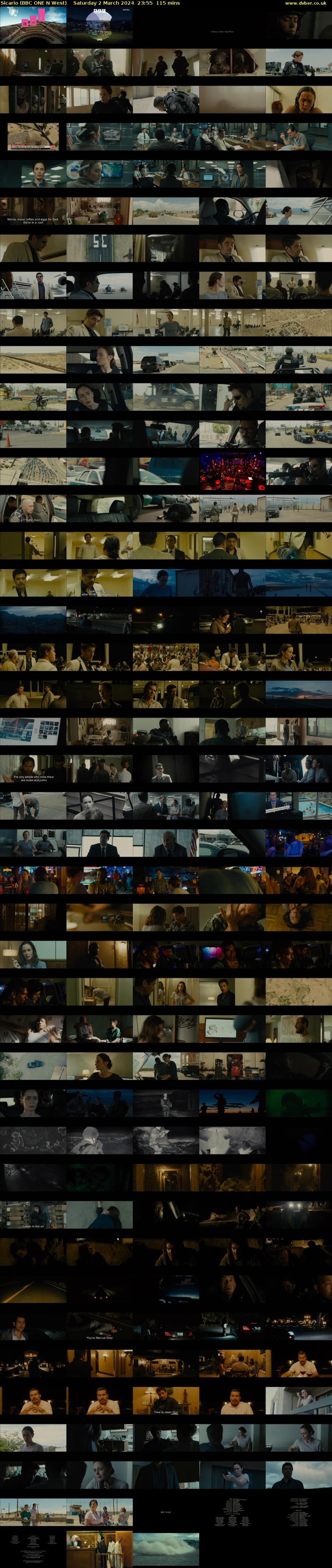 Sicario (BBC ONE N West) Saturday 2 March 2024 23:55 - 01:50