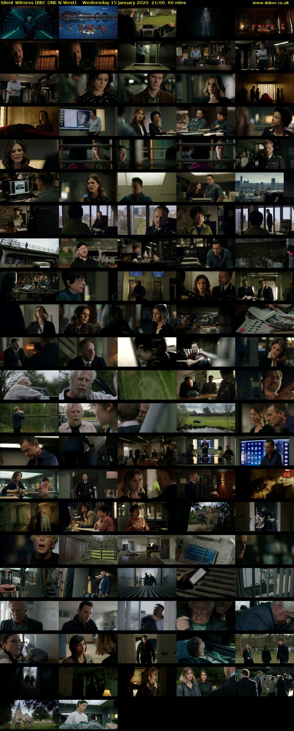 Silent Witness (BBC ONE N West) Wednesday 15 January 2020 21:00 - 22:00