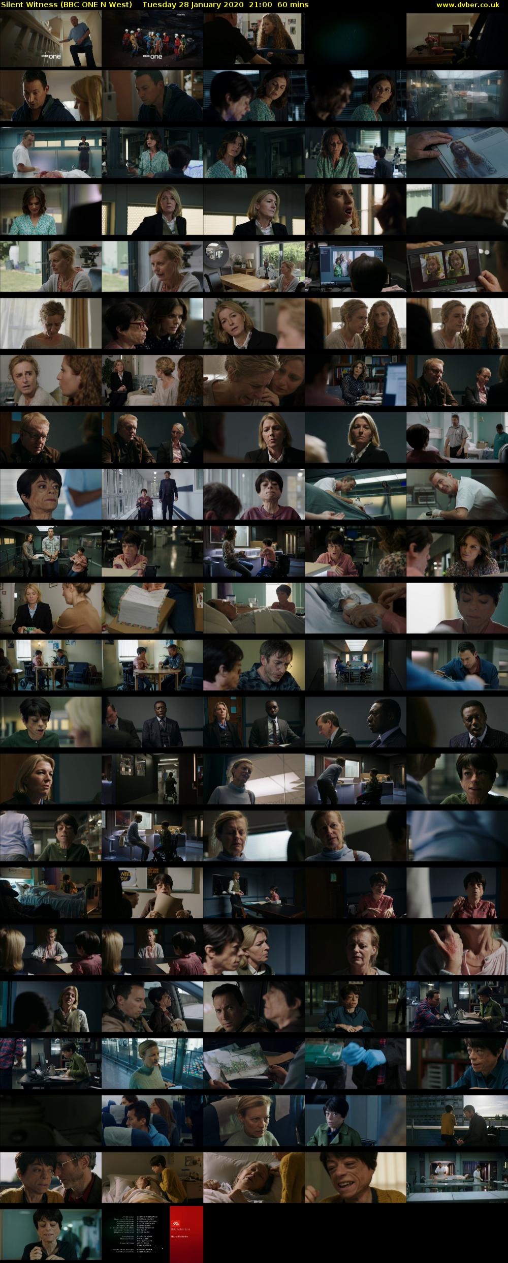 Silent Witness (BBC ONE N West) Tuesday 28 January 2020 21:00 - 22:00