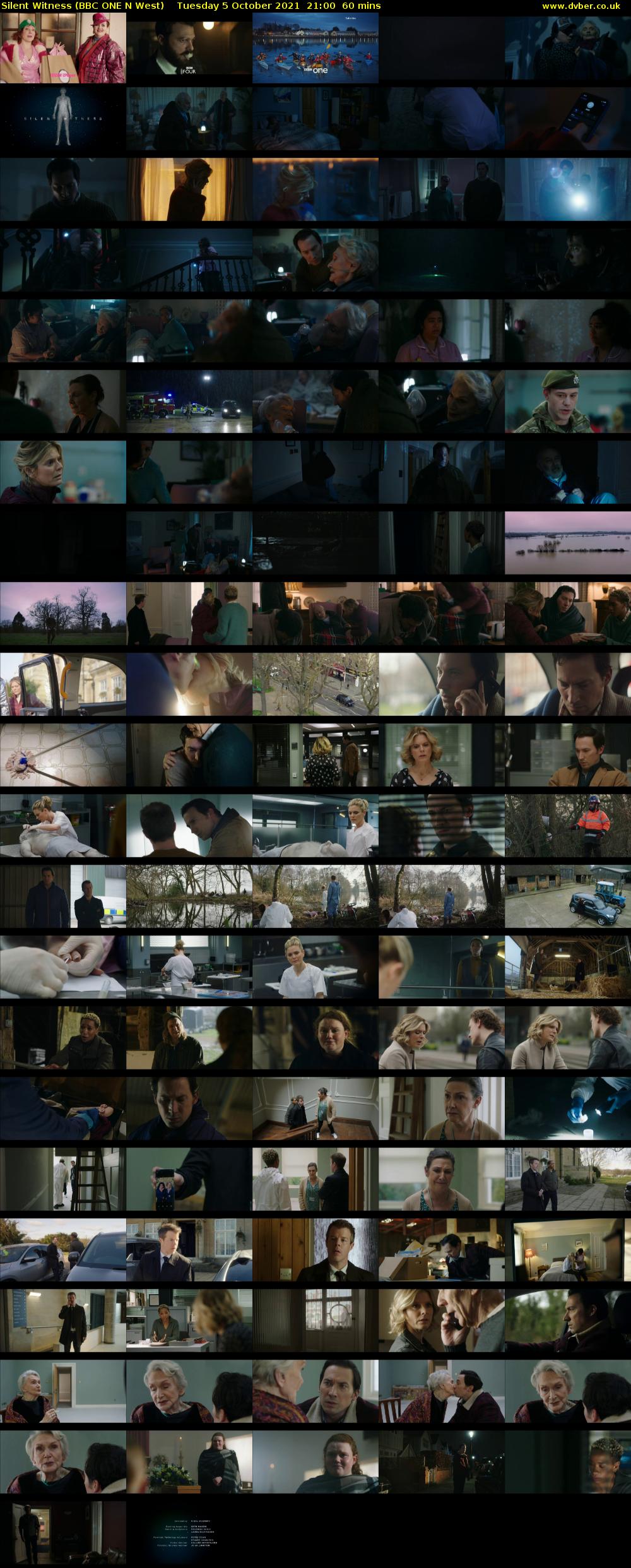 Silent Witness (BBC ONE N West) Tuesday 5 October 2021 21:00 - 22:00