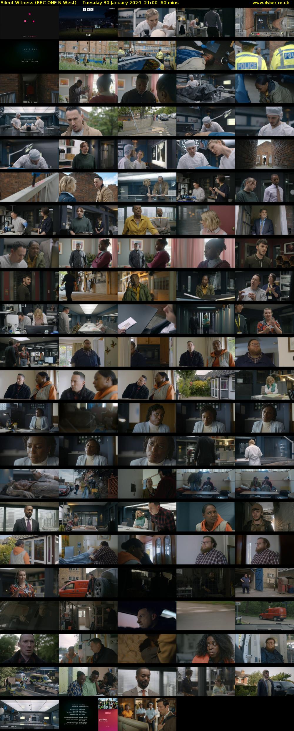 Silent Witness (BBC ONE N West) Tuesday 30 January 2024 21:00 - 22:00