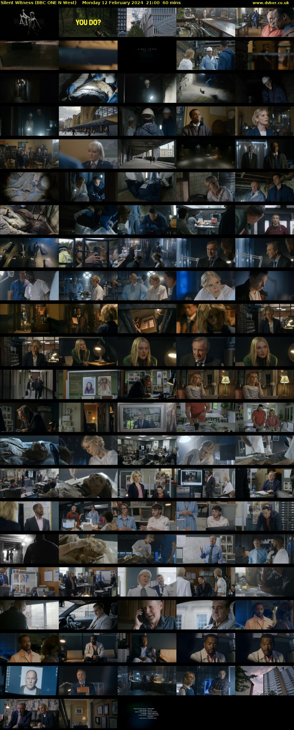 Silent Witness (BBC ONE N West) Monday 12 February 2024 21:00 - 22:00