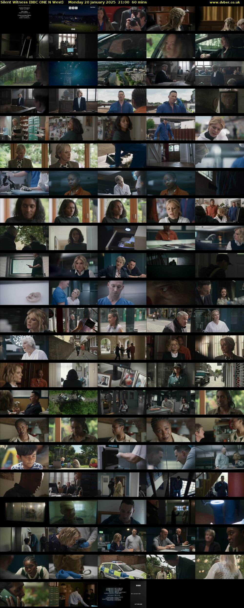 Silent Witness (BBC ONE N West) Monday 20 January 2025 21:00 - 22:00