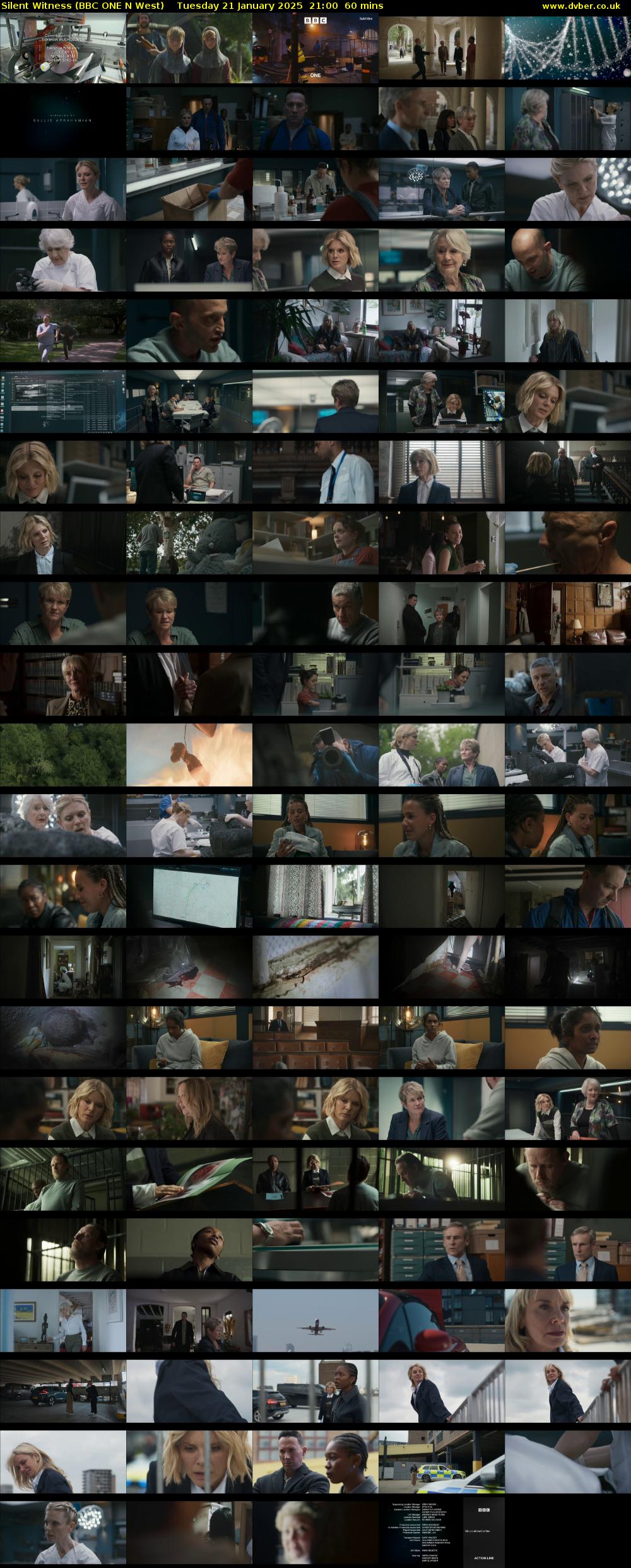 Silent Witness (BBC ONE N West) Tuesday 21 January 2025 21:00 - 22:00