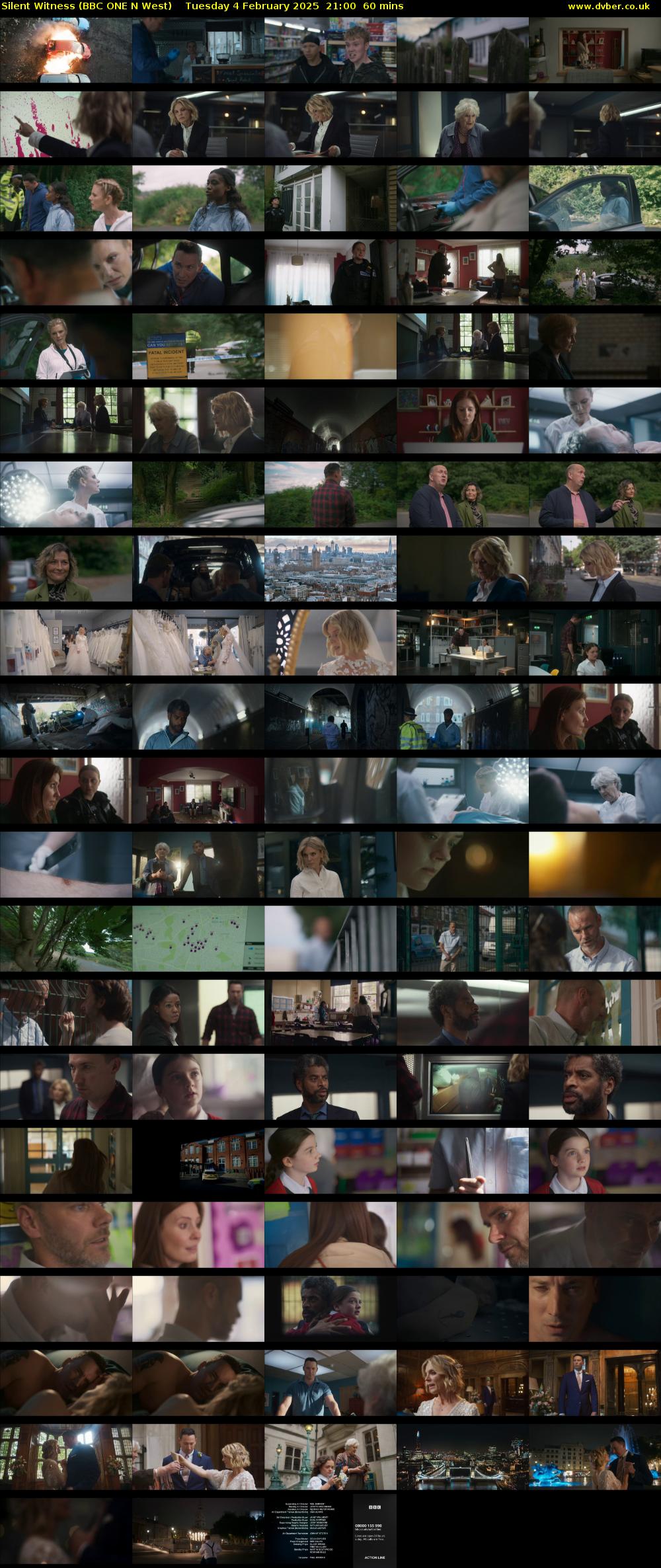 Silent Witness (BBC ONE N West) Tuesday 4 February 2025 21:00 - 22:00