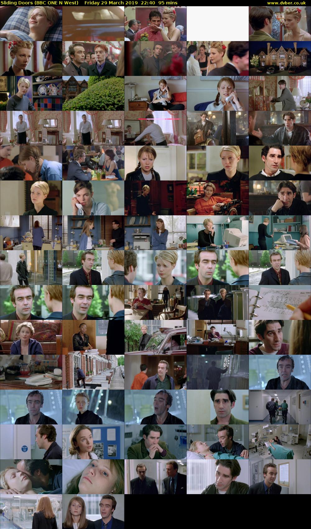 Sliding Doors (BBC ONE N West) Friday 29 March 2019 22:40 - 00:15