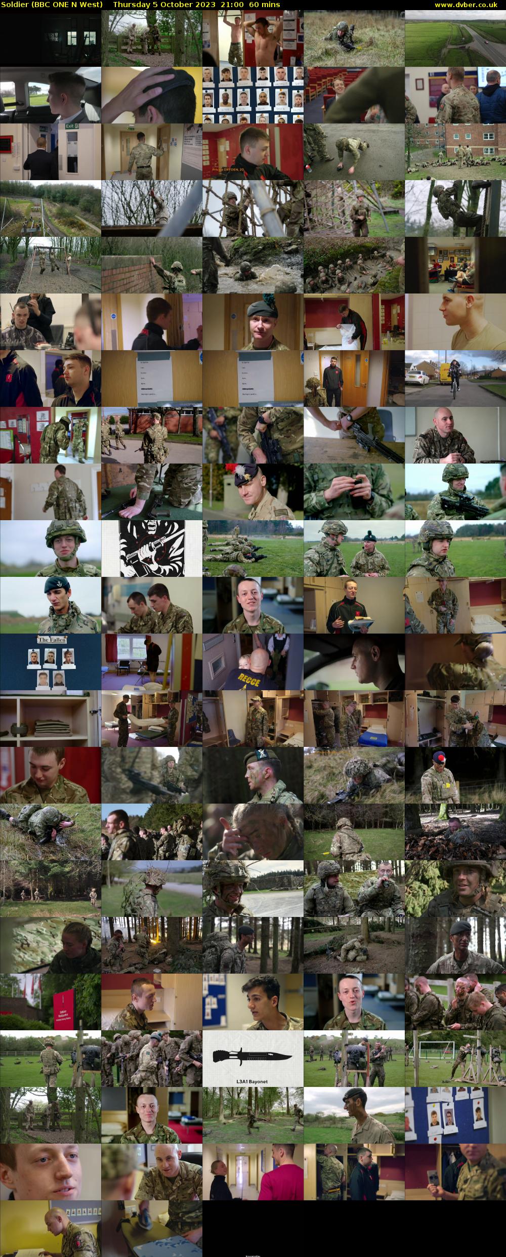 Soldier (BBC ONE N West) Thursday 5 October 2023 21:00 - 22:00