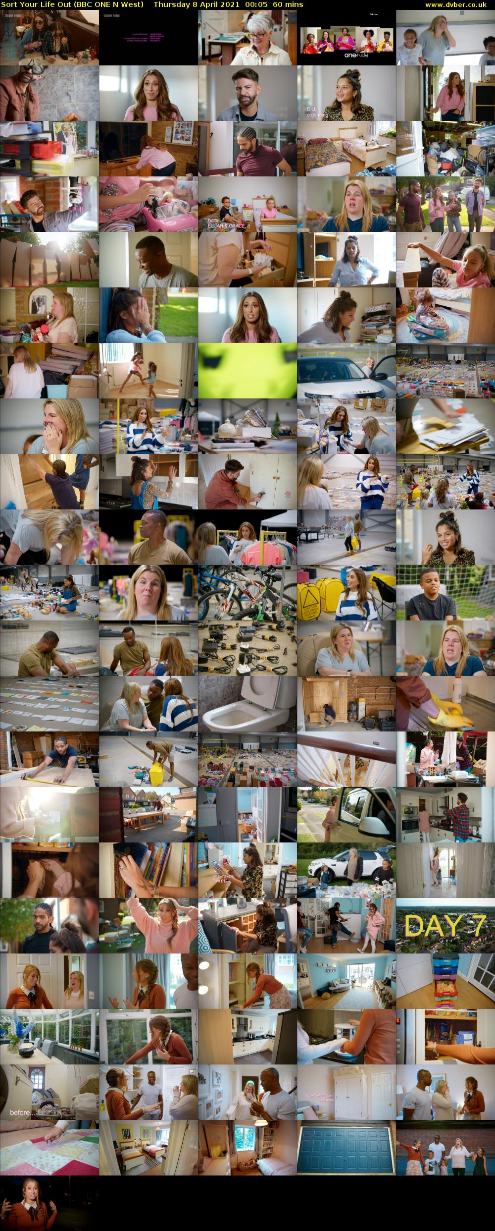 Sort Your Life Out (BBC ONE N West) Thursday 8 April 2021 00:05 - 01:05