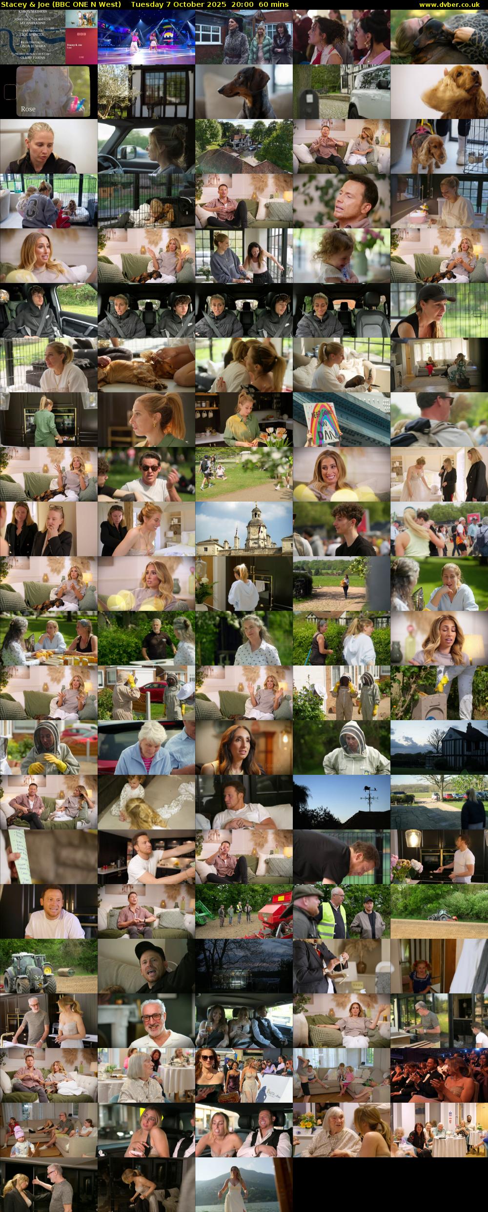 Stacey & Joe (BBC ONE N West) Tuesday 7 October 2025 20:00 - 21:00