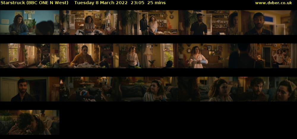 Starstruck (BBC ONE N West) Tuesday 8 March 2022 23:05 - 23:30