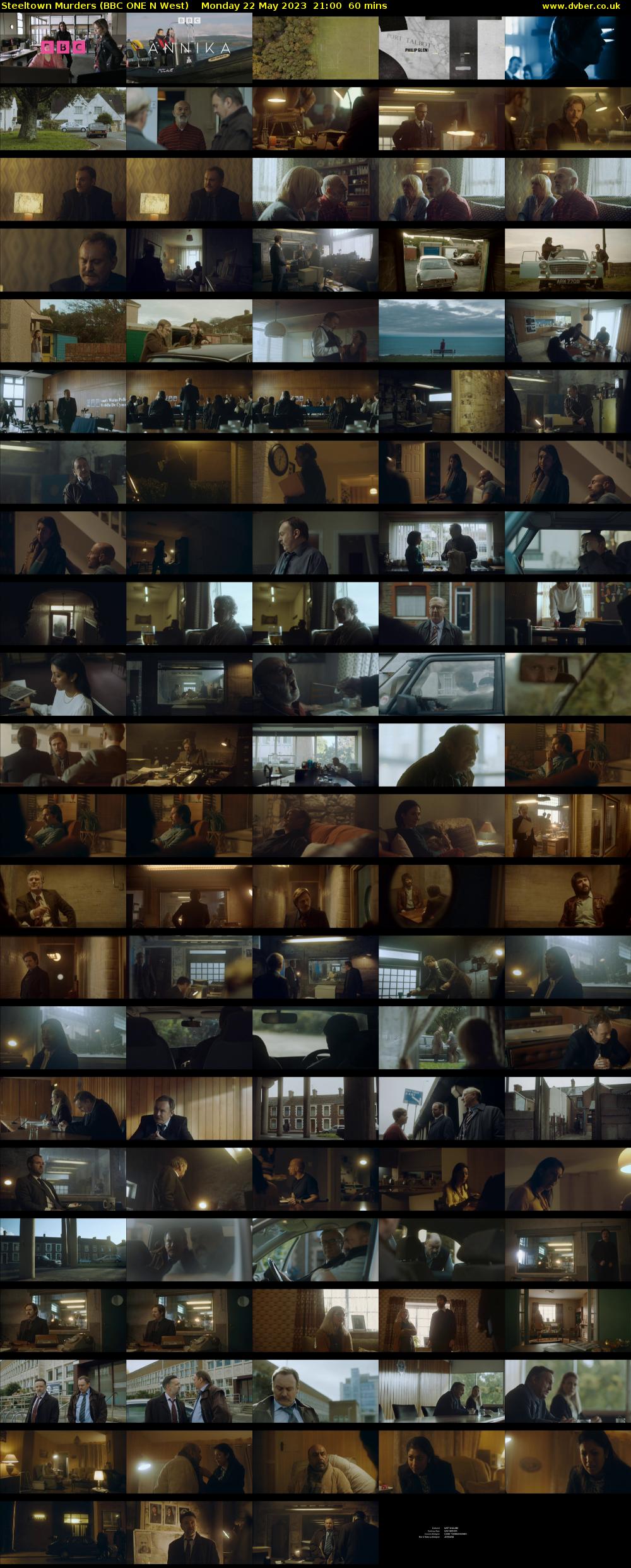 Steeltown Murders (BBC ONE N West) Monday 22 May 2023 21:00 - 22:00