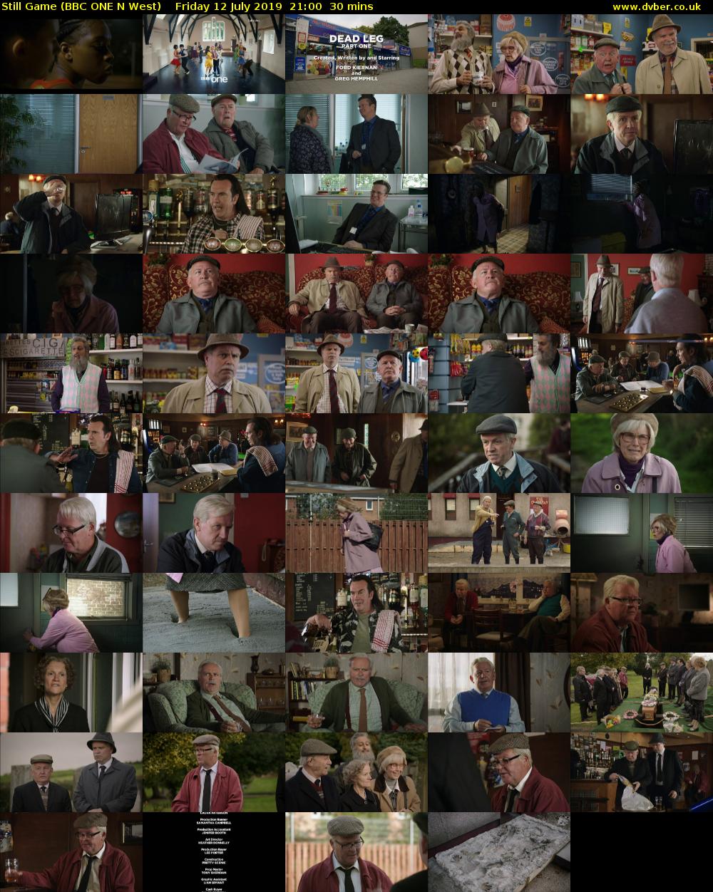 Still Game (BBC ONE N West) Friday 12 July 2019 21:00 - 21:30